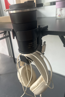 Porte-gobelet de bureau 2 en 1 avec support pour casque d'écoute, porte-gobelet anti-déversement pour bureau ou table