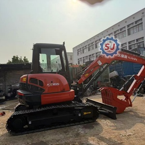 Kubota Kx165 Hydraulic Excavators Kubota KX165-5 KX 165 6 Ton Mini Digger KX165-5 for Farm <b>Forestry</b> with EPA - Product Image 2