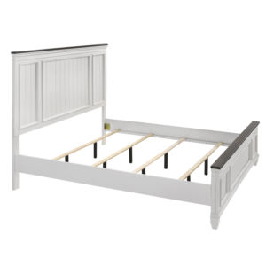 Clelane <span class=keywords><strong>3</strong></span> pezzi Set camera da letto in legno Shiplap pannello letto King e <span class=keywords><strong>2</strong></span> comodini - Product Image 5
