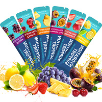 Lenm OEM ODM Poudre d'électrolytes personnalisée, 24 sachets, 6 saveurs, compléments à base de plantes, extraits végétaux, vitamines, électrolytes, énergie