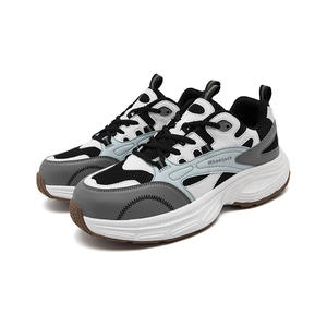 Wanjinding Anti-Smash Chaussures <span class=keywords><strong>de</strong></span> travail résistantes aux crevaisons Chaussures <span class=keywords><strong>de</strong></span> marche confortables <span class=keywords><strong>ultra</strong></span>-légères polyvalentes à la mode - Product Image 5