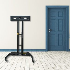 แผงไฟบำบัดแสงสีแดงอเนกประสงค์พร้อมขาตั้งปรับระดับความสูงได้ รถเข็นโลหะสำหรับโรงพยาบาลพร้อมล้อ 4 ล้อ ดีไซน์แบบอุตสาหกรรม - Product Image 2