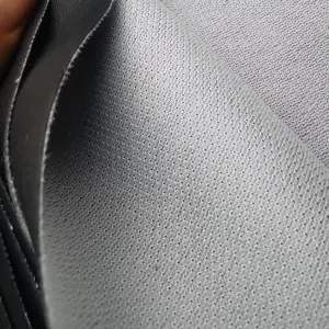 Wholesale 1.0mm Lychee Pattern Car Seat PVC Synthetic Leather For Automob Motorbike Yacht Out Door Sofa Leather Fabric