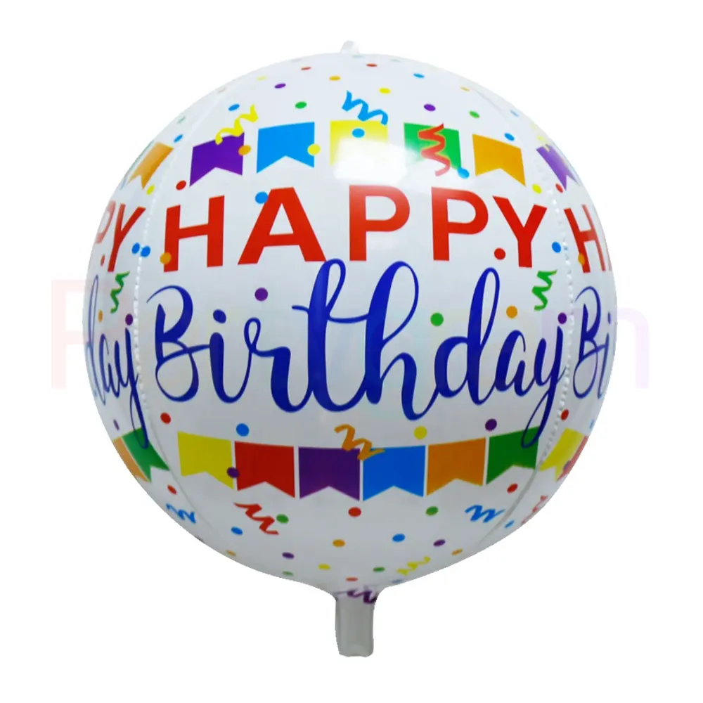 Partygram, Новое поступление, 4D шары на день рождения с гелием/воздушный шарик из фольги для украшений ad