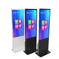 Affichage numérique commercial Reachii Star sur pied 43/49/50/55 pouces HD 4K avec CMS Android basé sur le cloud et écran tactile capacitif/infrarouge