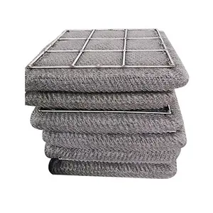 Cuscinetti antisfondamento per eliminatori di nebbia in rete metallica a maglia in acciaio inossidabile