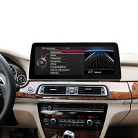 Lecteur DVD de voiture 8 cœurs 12,3 pouces Android Auto et Apple CarPlay multimédia pour BMW Série 7 F01 F02 2009-2015 NBT CIC