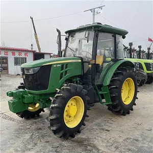 95hp Used All Wheel Drive Tractor 4wd John Deere with Cabin