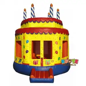 生日蛋糕弹跳房子派对充气保镖活动生日跳跃城堡出租