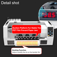 Printer DTF KECAI Epson XP600 Printhead 1440 DPI Sistem Sirkulasi Tinta Putih Dtf Drucker untuk Pencetakan Kaos/Garment