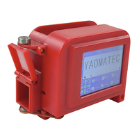 Yaomatec 12.7mm Portable Mini Logo Imprimantes Thermique Mini Étiquette De Date Code À Barres QR Code Imprimante À Jet D'encre pour Bouteille En Plastique En Métal