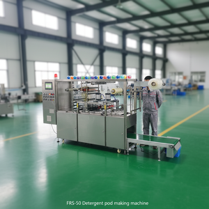 Máquina Envolvedora de Cápsulas de Gel para Lavandería con Película Soluble en Agua PVA, Totalmente Automática, Fácil de Operar, PLC Personalizado, Bolsas de 1/2/3 Compartimentos - Product Image 5