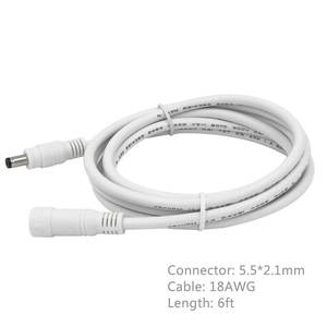 พลังงานแสงอาทิตย์5.5*2.1ตัวผู้พร้อมขั้วต่อกันน้ำแจ็คตัวเมีย12V สาย DC กันน้ำ Dc_wire_cable - Product Image 2