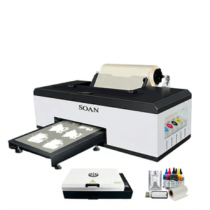 New 30cm Mini Heat Transfer DTF Print Digital Inkjet <b>Printer</b> A3 1390 XP600 for T-<b>Shirts</b> with 1 Year Warranty - Product Image 1