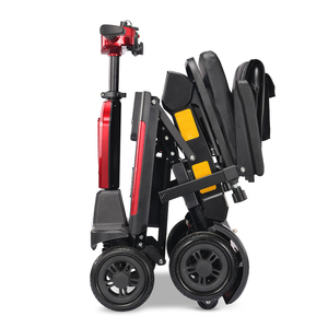 Scooter de Movilidad Ligero de Aleación de Aluminio Plegable Automático de 4 Ruedas KSMED KSM-909P-AF, Carga Rápida, Capacidad de 120 kg, Scooter Fácil de Usar - Product Image 4