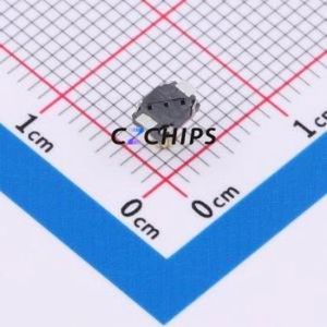 GT-TC029B-H040-L1N Tactile Switch SMD,4x3mm Switch Single Pole Single Throw Round Button 2.5N Vertical Mount - Product Image 2