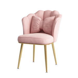 Современные желтые бархатные французские нордические стулья для столовой с металлическими ножками, оптовая продажа, Лидер продаж, роскошная мебель для дома, ткань 2 года - Product Image 3