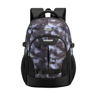 Sesame Baby Laptop <b>Backpack</b> 15 Inches Waterproof Geometric Pattern Schoolbag For <b>Kids</b> Unisex Travel Outdoor Use - Product Image 5