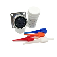 D38999/20FD97SA D38999 Steckverbinder Versiegelter Wasserdichter Rundsteckverbinder für Panelmontage Industriequalität D38999 Steckverbinder