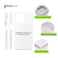 Coque de téléphone antichoc Prosub 3D PBT à sublimation, impression de logo personnalisé, design DIY, coque de téléphone vierge à sublimation pour