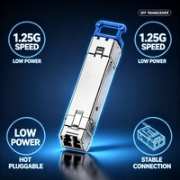 Module optique Switch 10G 1.25G SFP Transceiver Fibre Optique Monomode/Multimode Gigabit pour Centre de Données IA à Haut Débit (Fabrication en Usine)