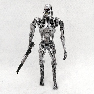 NECA Terminator T800 Scheletro Guerriero del Futuro T1000 Action Figure Meccanica in PVC Modello Giocattolo Robot Confezionato - Product Image 1