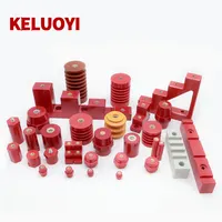 KELUOYI निर्माता बेचता कम वोल्टेज busbar समर्थन इन्सुलेटर दौर लाल MNS20 30 40 50 busbar इंसुलेटर