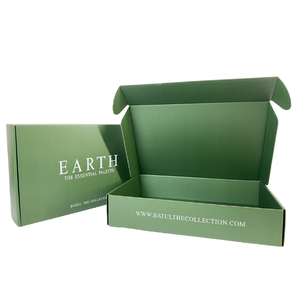 Colored Coated Corrugated Mailer <b>Box</b> Inner Hot Stamping Decoration Eco-Friendly <b>Recyclable</b> Magnetic Closure Four-Color Printing - Product Image 1