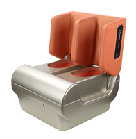 Masseur électrique pliable pour les pieds et les jambes, dernier design, amélioration de la circulation sanguine, réflexologie avec compression d'air et technologie vibrante