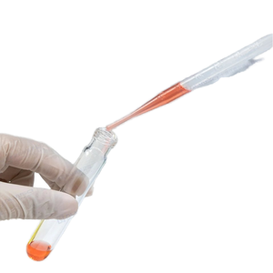 10 मिलीलीटर 16x100 मिमी स्पष्ट स्क्रू परीक्षण ट्यूब 15-415 सफेद बंद शीर्ष pp टोपी नीले ptfs/सफेद सिलिकॉन सेप्टा 1.5 मिमी मोटी - Product Image 5