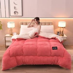 <span class=keywords><strong>Couette</strong></span> <span class=keywords><strong>en</strong></span> fausse fourrure <span class=keywords><strong>d</strong></span>'<span class=keywords><strong>agneau</strong></span> épaisse et chaude pour l'hiver, ensemble de literie, velours, alternative au duvet de <span class=keywords><strong>laine</strong></span>, <span class=keywords><strong>couette</strong></span> de luxe - Product Image 1