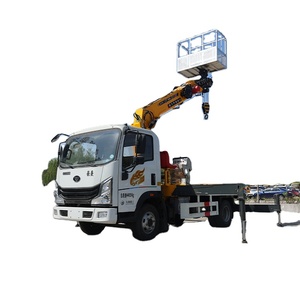 Grúa de Elevación para Edificios Altos, Grúa Aérea Motorizada, Grúas Colgantes con Camión <span class=keywords><strong>Mitsubishi</strong></span> <span class=keywords><strong>Fuso</strong></span> - Product Image 1