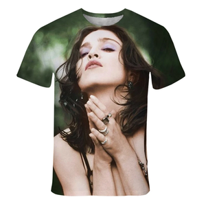 เสื้อยืดนักร้องส่วนตัวสำหรับผู้ชายเทรนด์แฟชั่นฤดูร้อนเสื้อยืดพิมพ์ลาย3D 2024เสื้อยืดลำลองออกแบบโลโก้ได้ตามต้องการ - Product Image 5