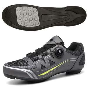 Chaussures de vélo respirantes pour hommes et femmes, chaussures de vélo de montagne et de route sans clips - Product Image 3