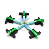 58mm SM SC/APC UPC Single-Mode Optical Connector FTTH Cold Fiber Optic Fast Connector 0.3dB Insertion Loss 45dB Return