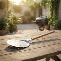 Pelle à pizza antiadhésive, accessoires pour pelle à pizza, outil de cuisson pour une seule plaque, petite pelle à pizza
