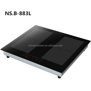 Kitchen Appliance Restaurant <strong>Timer</strong> 4 Burner Induction <strong>Cooker</strong> Hob - Product Image 4