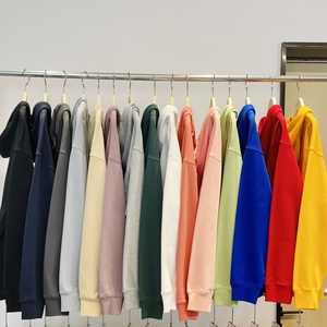 Sudadera personalizada con estampado de abullonado, suéter de lana de gran tamaño con logotipo, sudaderas y sudaderas deportivas de algodón para hombre - Product Image 2