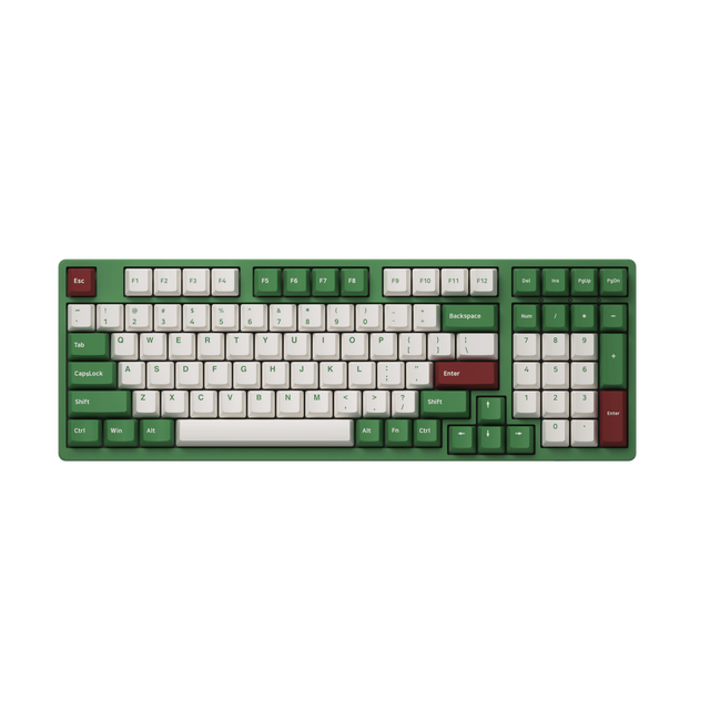 Akko Matcha Red Bean 3098B Plus 98% Compact Size RGB Backlit Keyboard Mechanical Gaming Keyboard for Desktop