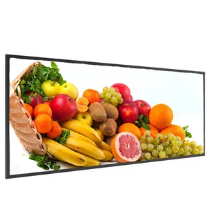 70 Inch V-by-One 8 Lane A-Si TFT Module 3840*1350 Brightness 350 LVDS WLED IPS 1.07B Bar Type LCD Displays