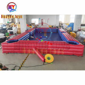 Engrosado PVC Inflable Pie Kick Billiards Live Snooker Expansión al aire libre Deporte con bolsa de embalaje - Product Image 3