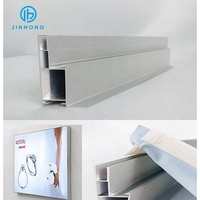 Boîte à lumière de 12cm Profilé en aluminium Profilé en aluminium pour cadre Lightbox Tissu de boîte à lumière rétro-éclairé sans cadre en aluminium