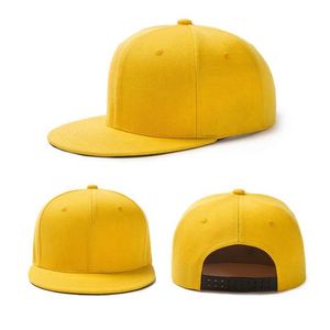 Gorra de Visera Plana Personalizada de Alta Calidad, Material Acrílico, Bordado, Impresión de Logotipo, Moda Hip-hop, Unisex, Cierre a Presión - Product Image 4