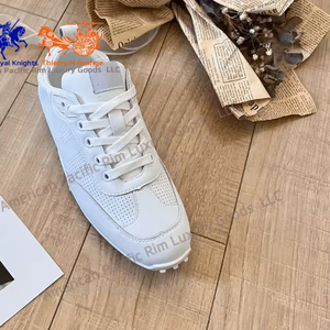 2025 thiery รองเท้าผ้าใบลำลองของผู้หญิง, รองเท้าเดินแบบผูกเชือกกันลื่นหนังวัวด้านบนหนังแท้เทรนด์แฟชั่น - Product Image 2