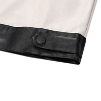 Finch vêtement moto course porter 2025 cuir Jacker personnalisé surdimensionné veste Streetwear Baseball veste mode automne manteau