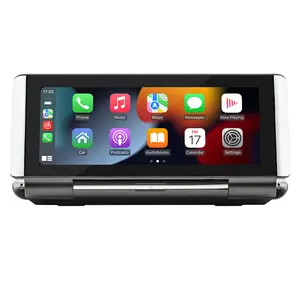 Folding screen car dvd player 6.86 inch touch carplay screen WIFI navigation car radio with speaker