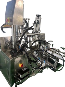 Double Head Peristaltic <b>Pump</b> Credit Card Spray Pocket Perfume Card Bottle Rotary Filling and Capping Machine - Product Image 5