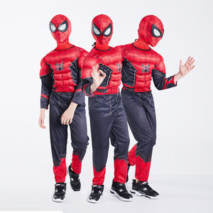 Enfant <span class=keywords><strong>Marvel</strong></span> Ultimate <span class=keywords><strong>SpiderMan</strong></span> Deluxe Muscle Poitrine <span class=keywords><strong>Costume</strong></span> pour Carnaval Party Cosplay Halloween Costumes - Product Image 2