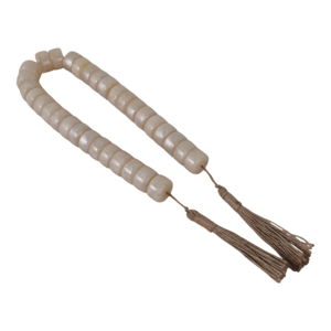 Ghirlanda di Perline con Nappe in Juta per Decorazione Casa, Bagno Moderno, Ufficio, Soggiorno, Elemento Decorativo - Product Image 3