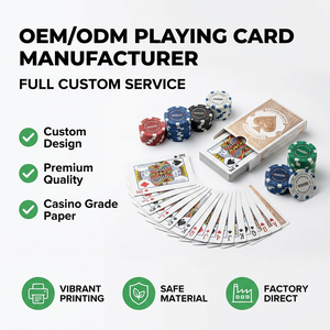 Cartas <span class=keywords><strong>de</strong></span> Póker <span class=keywords><strong>de</strong></span> Plástico PVC <span class=keywords><strong>de</strong></span> Alta Calidad, Resistentes al Agua, con Logotipo Personalizado y Caja <span class=keywords><strong>de</strong></span> Lujo - Product Image 2